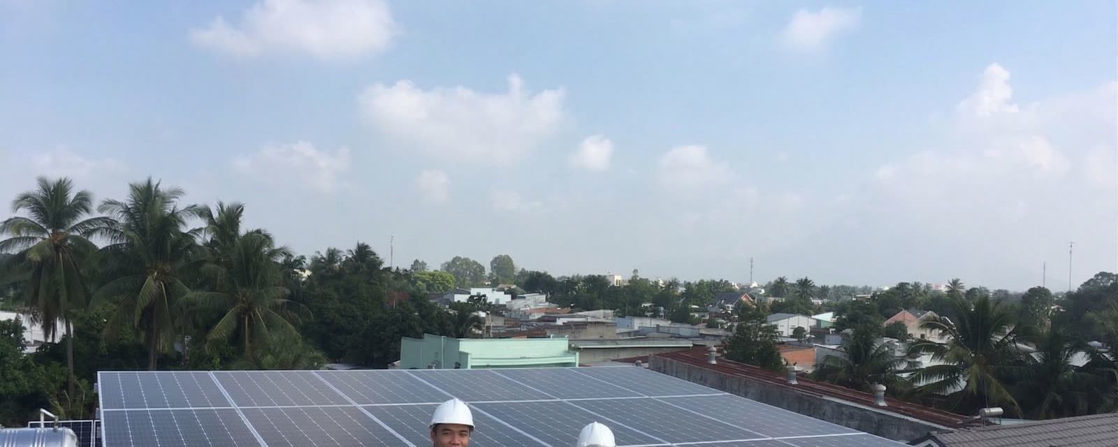 Công trình điện mặt trời do Nhật Hưng SOLAR bàn giao