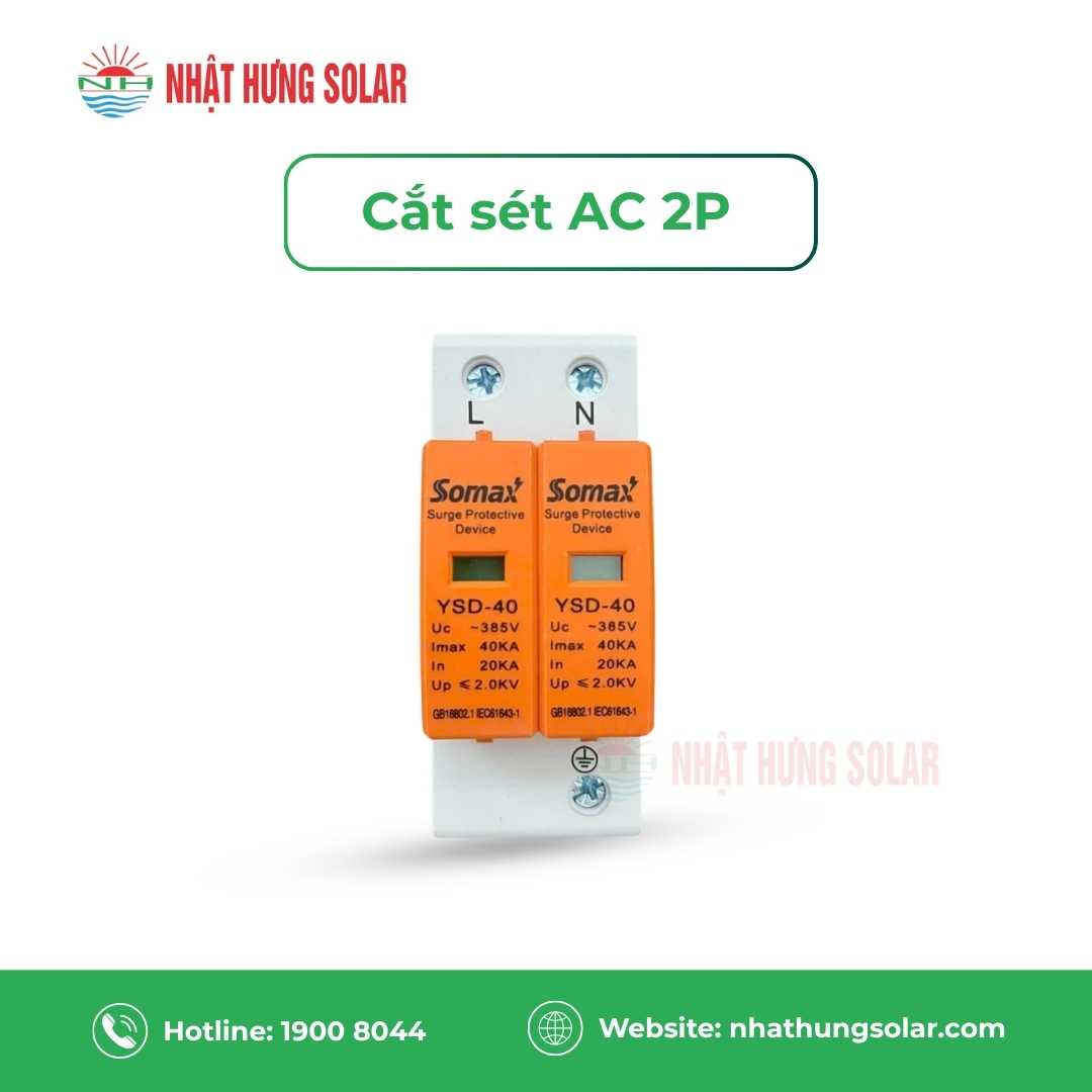Cắt sét AC 2P