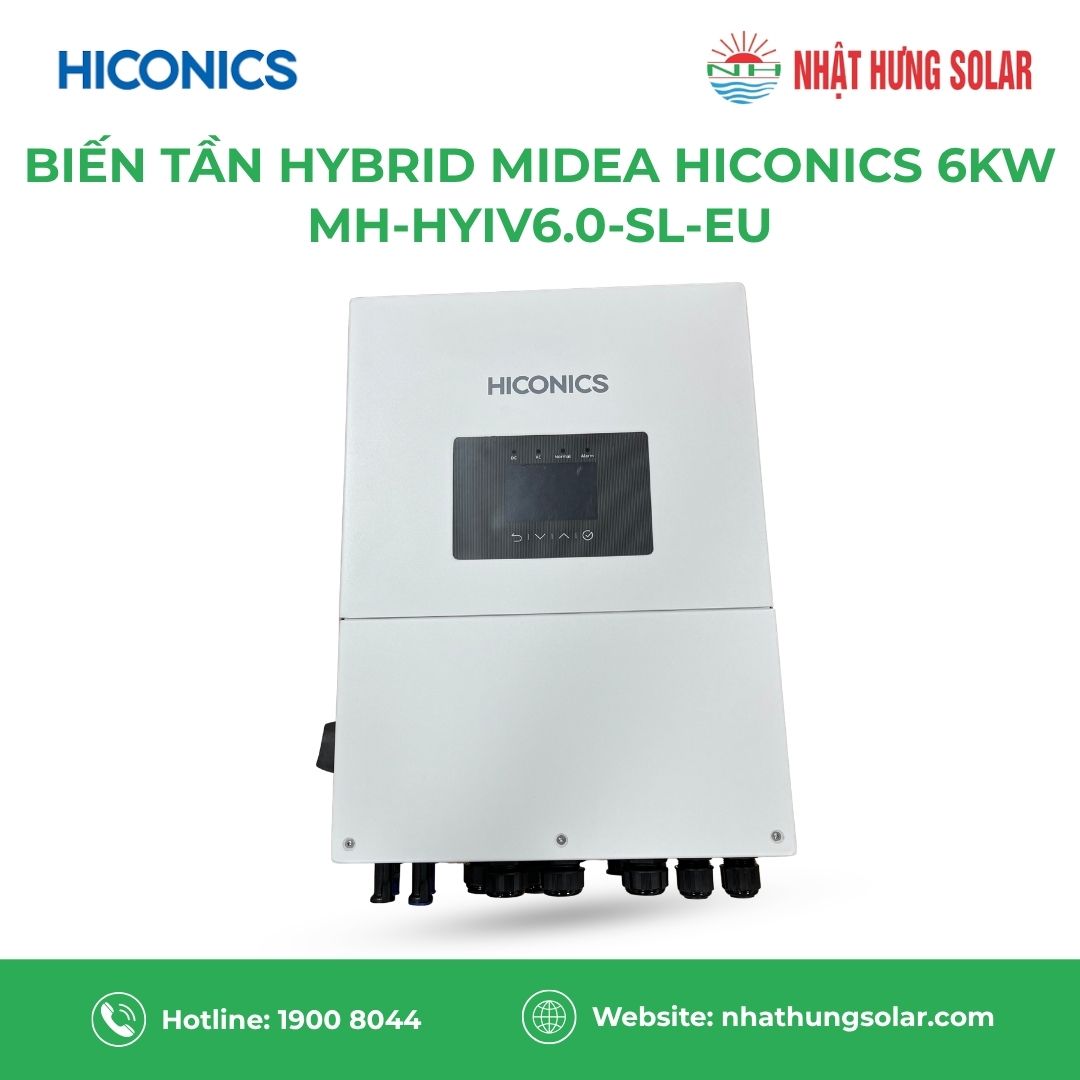 Inverter hybrid Midea Hiconics 6kW (MH-HYIV6.0-SL-EU)