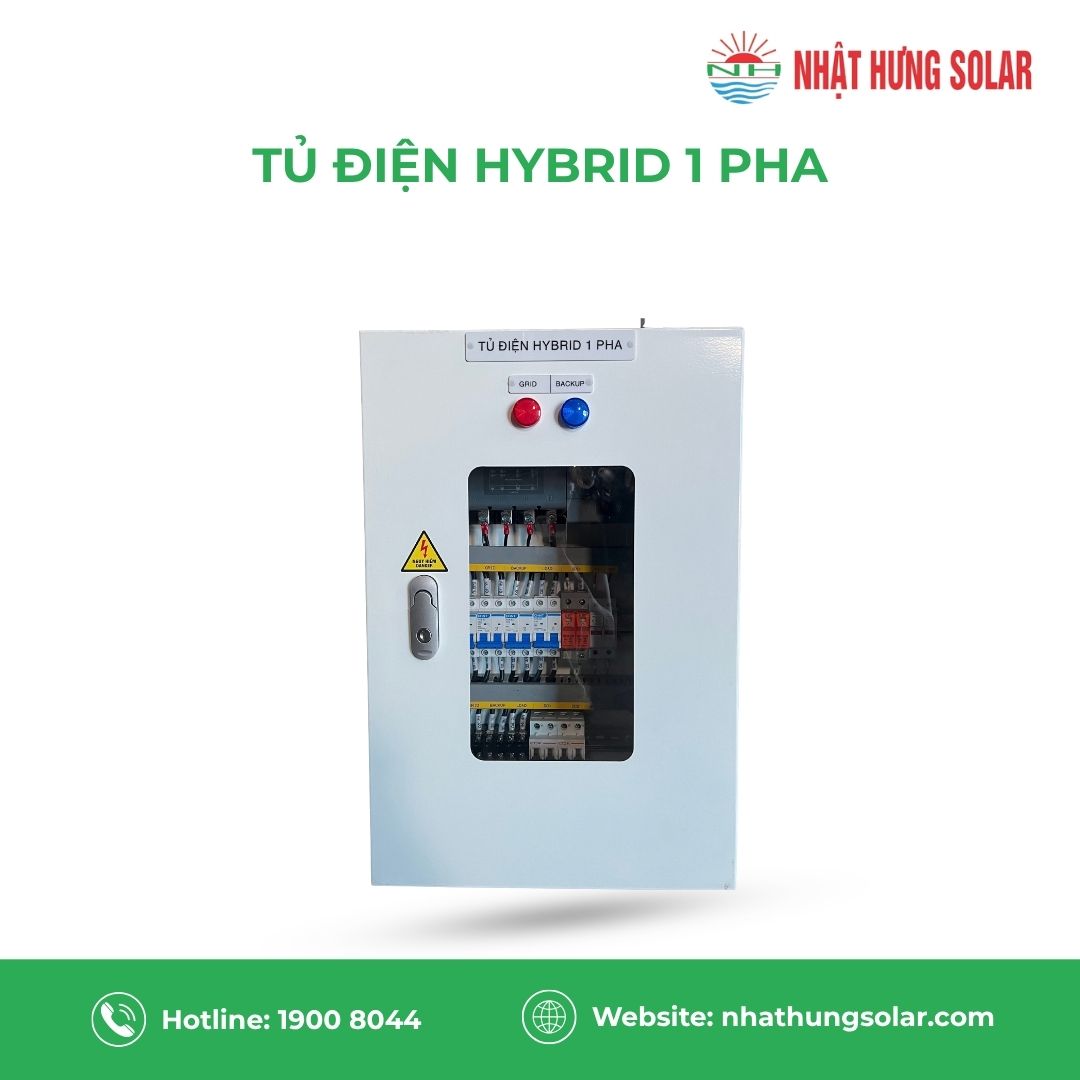 Tủ điện hybrid 1 pha